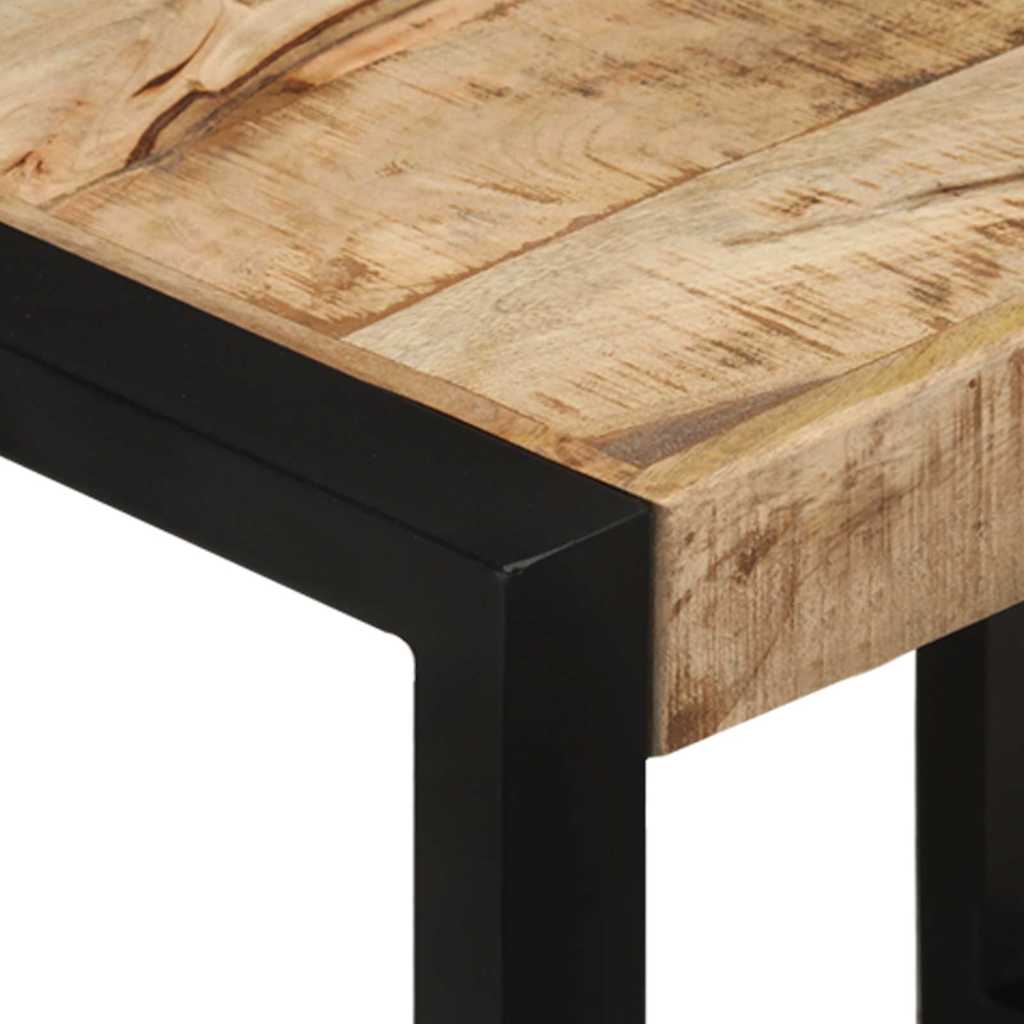 vidaXL 3-Piece Coffee Table Set Solid Reclaimed Wood