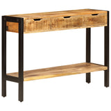 vidaXL Dressoir 3 lades massief gerecycled hout