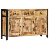 vidaXL Dressoir 120x35x76 cm massief gerecycled hout