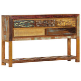 vidaXL Dressoir 120x30x75 cm massief gerecycled hout