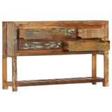 vidaXL Dressoir 120x30x75 cm massief gerecycled hout