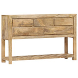 vidaXL Dressoir 120x30x75 cm massief gerecycled hout