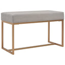 vidaXL Bench 80 cm velvet green