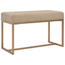 vidaXL Bench 80 cm velvet green