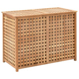 vidaXL Laundry Basket 77.5x37.5x46.5 cm Solid Walnut Wood