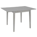 vidaXL Extendable Dining Table (80-120)x80x74 cm MDF White