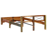 vidaXL Bed Frame Solid Reclaimed Wood 140x200 cm