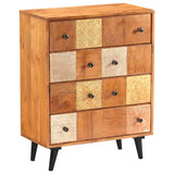 vidaXL Ladekast 60x30x75 cm massief acaciahout