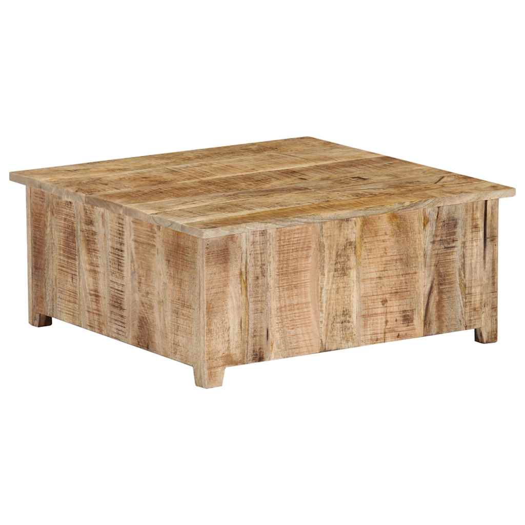 vidaXL Salontafel 70x70x30 cm massief mangohout