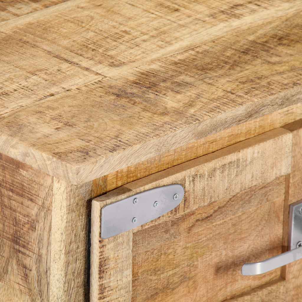 vidaXL Salontafel 70x70x30 cm massief mangohout