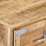 vidaXL Salontafel 70x70x30 cm massief mangohout