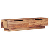vidaXL TV Cabinet 145x30x30 cm Solid Wood