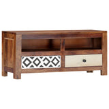 vidaXL TV cabinet 90x30x40 cm solid acacia wood