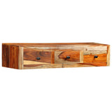 vidaXL Wall Table 100x25x20 cm Solid Acacia Wood