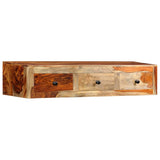 vidaXL Wall Table 100x25x20 cm Solid Acacia Wood