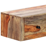 vidaXL Wall Table 100x25x20 cm Solid Acacia Wood