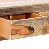 vidaXL Wall Table 100x25x20 cm Solid Acacia Wood