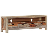 vidaXL TV cabinet 130x30x40 cm solid acacia wood
