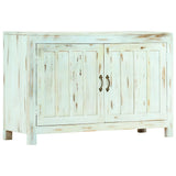 vidaXL Sideboard 110x35x70 cm solid mango wood light blue