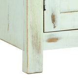 vidaXL Sideboard 110x35x70 cm solid mango wood light blue