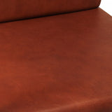 vidaXL Fauteuil echt leer grijs