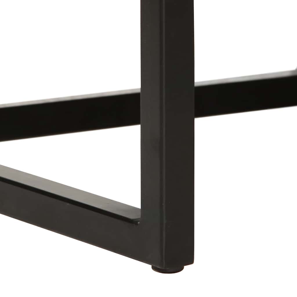 vidaXL Fauteuil echt leer grijs