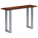 vidaXL Tableau mural 115x35x76 cm acacia massif et bois