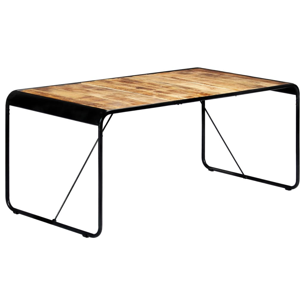 vidaXL Eettafel 180x90x76 cm massief gerecycled hout