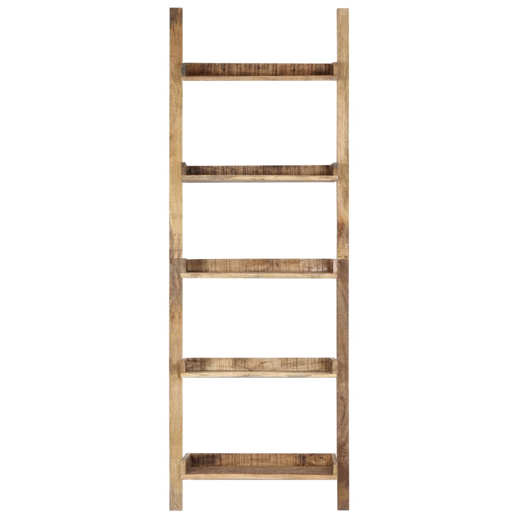vidaXL Ladder Shelf 75x37x205 cm Solid Mango Wood Brown