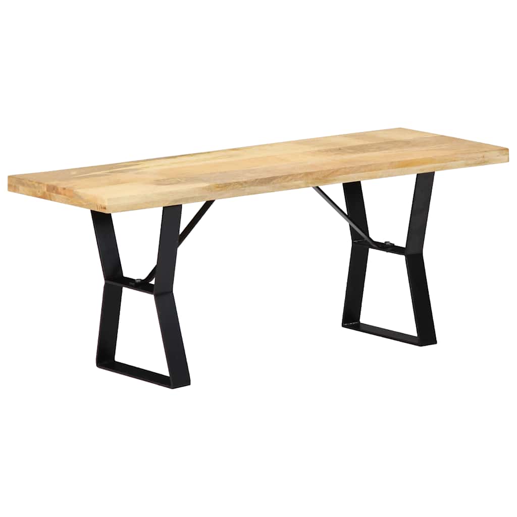 vidaXL Bankje 110 cm massief mangohout