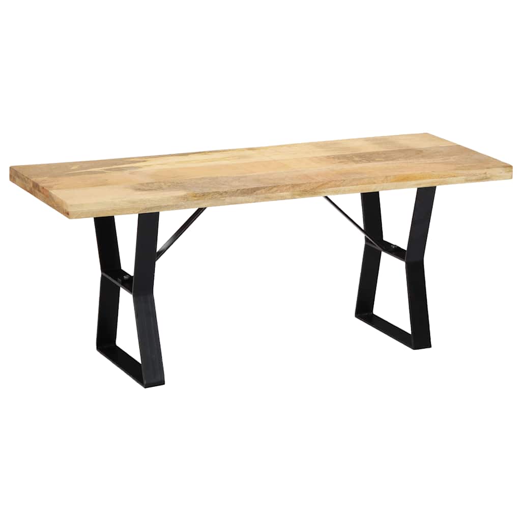 vidaXL Bankje 110 cm massief mangohout