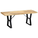 vidaXL Bankje 110 cm massief mangohout