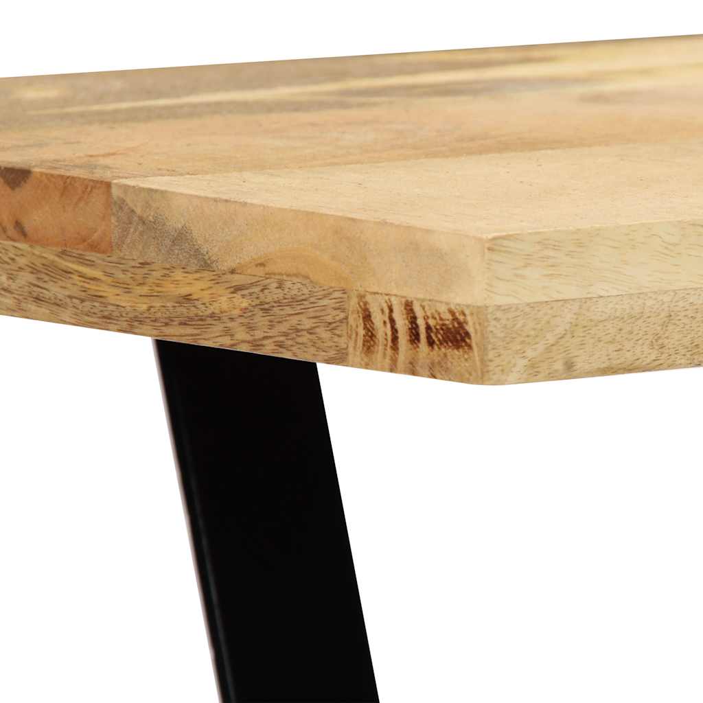 vidaXL Bankje 110 cm massief mangohout