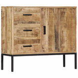 vidaXL Dressoir 88x30x71 cm massief mangohout