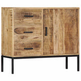 vidaXL Dressoir 88x30x71 cm massief mangohout
