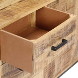 vidaXL Dressoir 88x30x71 cm massief mangohout