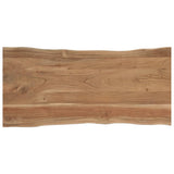 vidaXL Eettafel 140x80x76 cm massief acaciahout
