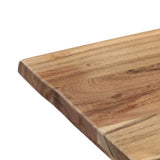 vidaXL Eettafel 140x80x76 cm massief acaciahout