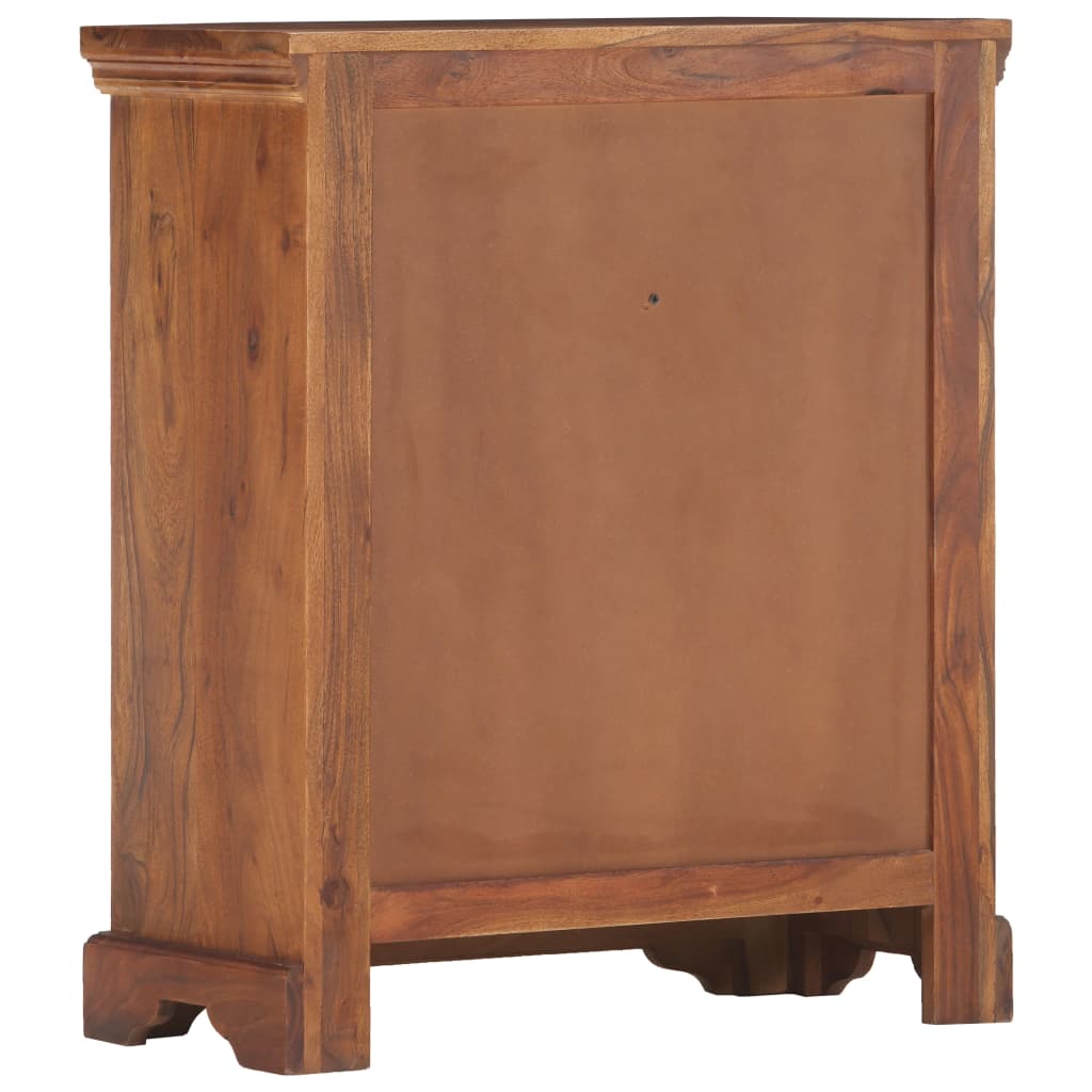 vidaXL Dressoir 50x30x100 cm massief acaciahout