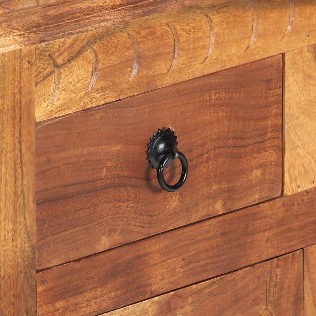 vidaXL Dressoir 50x30x100 cm massief acaciahout