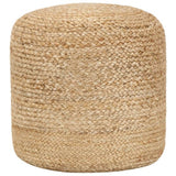 vidaXL Handmade Pouffe 45x30 cm Jute