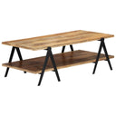 vidaXL Salontafel 115x60x40 cm massief mangohout
