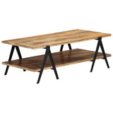 vidaXL Salontafel 115x60x40 cm massief mangohout