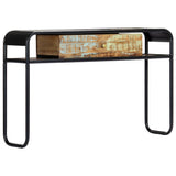 vidaXL Wandtafel 118x30x75 cm massief mangohout