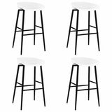 vidaXL Barstoelen 2 st zwart