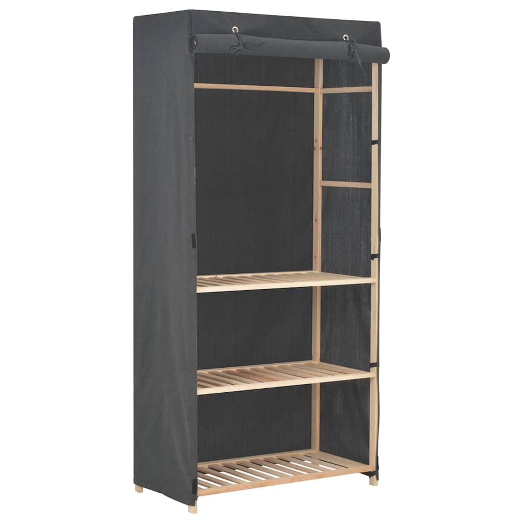 vidaXL Kledingkast 3-laags 79x40x170 cm