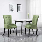 vidaXL Fauteuil fluweel zwart