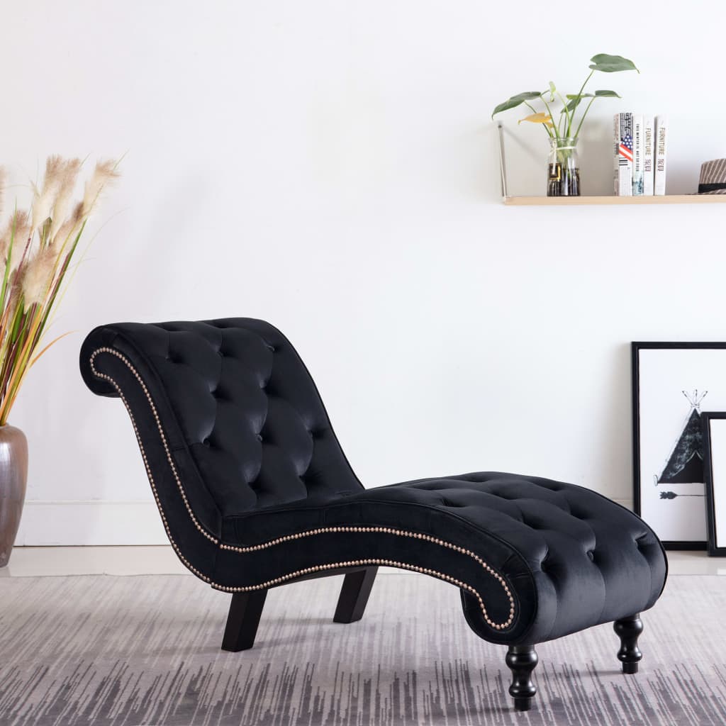 vidaXL Chaise longue kunstleer bruin