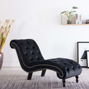 vidaXL Chaise longue kunstleer bruin