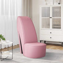 vidaXL Hakstoel kunstleer rood